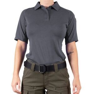 Under Armour Performance Range Tactical Button Collar Heat Gear Top S